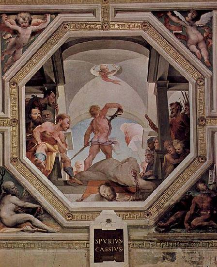 Domenico di Pace Beccafumi The beheading of Spurius Cassius oil painting picture